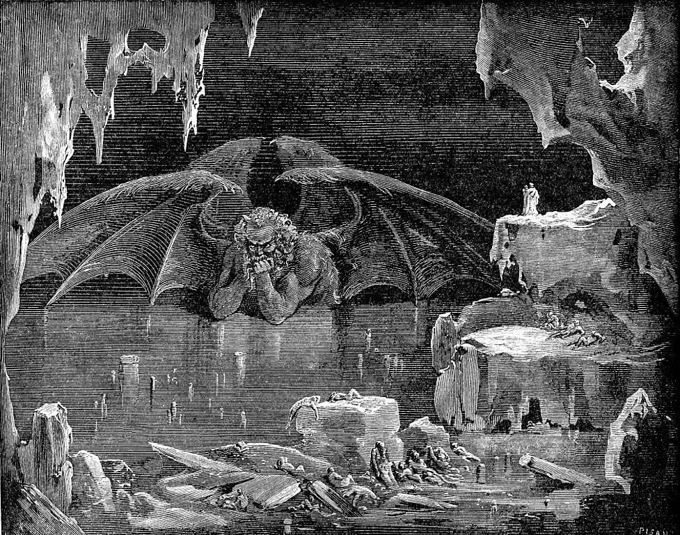 Lucifer, King of Hell Gustave Doré1861-1868